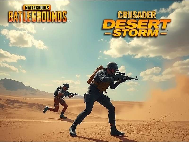 PUBG Crusader Desert Storm final circle strategy