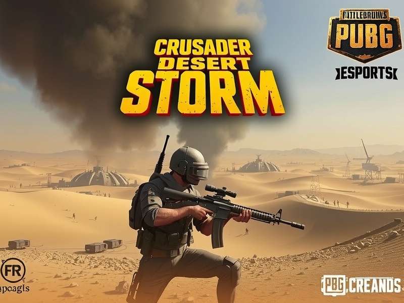 PUBG Crusader Desert Storm esports tournament